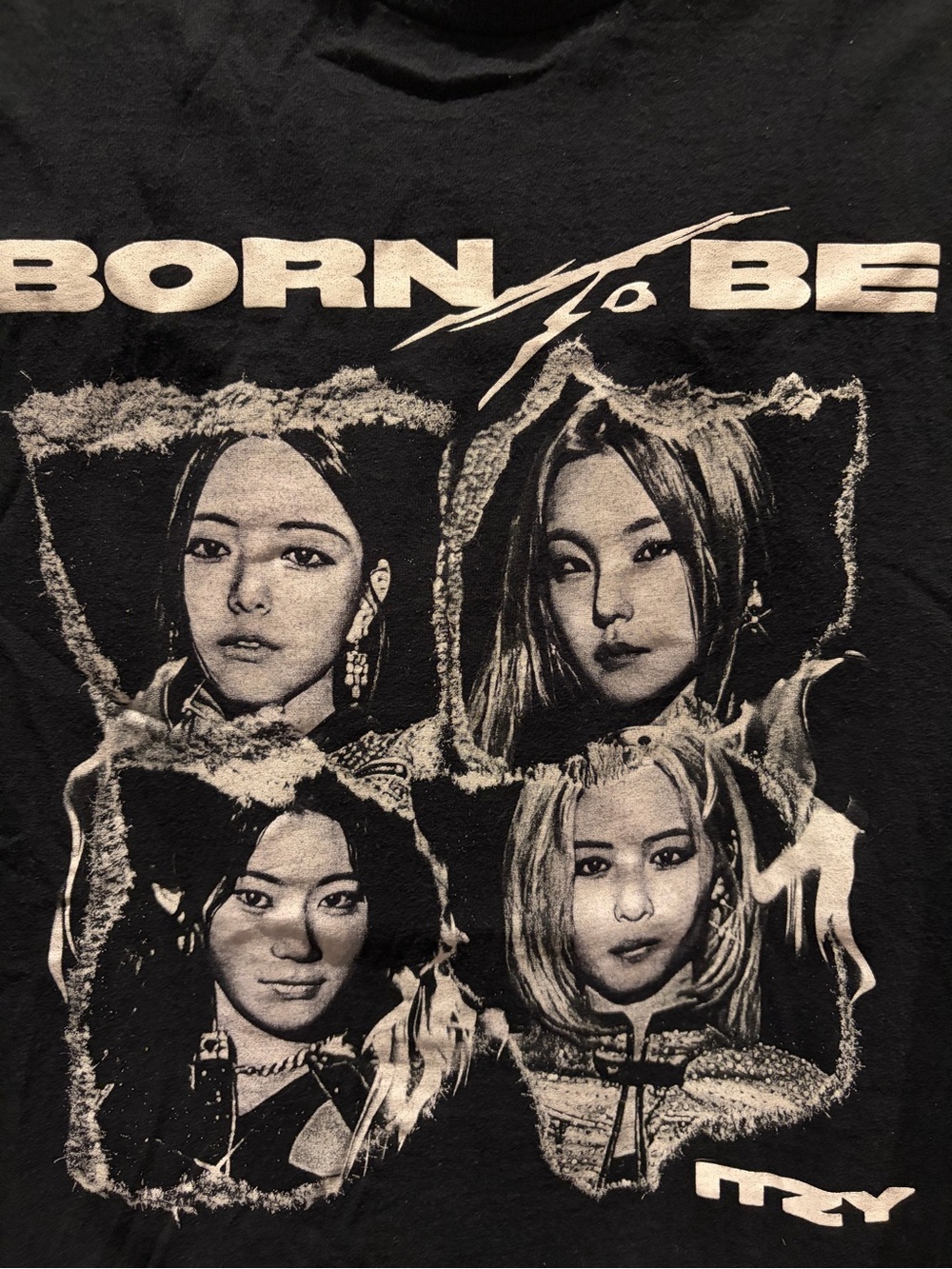 ITZY-KPOP Born to Be World Tour shirt OT4